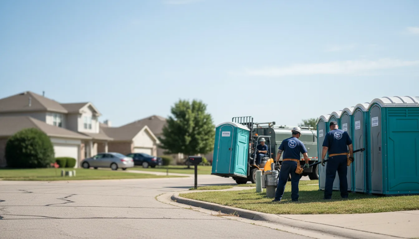 Porta Potty Rental in Waterman, IL near me